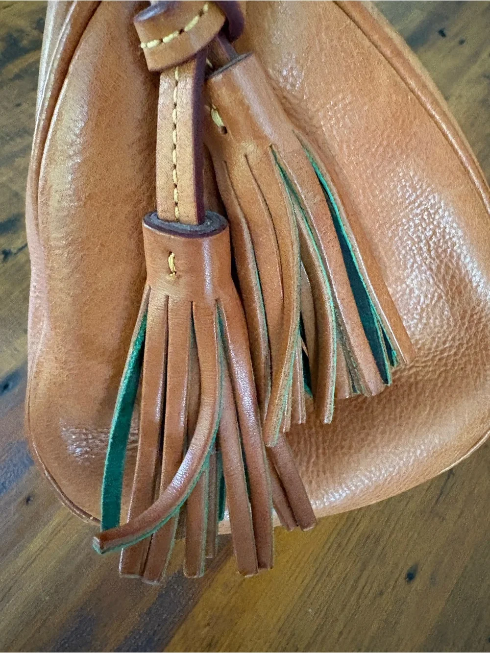 Dooney & Bourke Florentine Collection Natural Tan Hobo Satchel